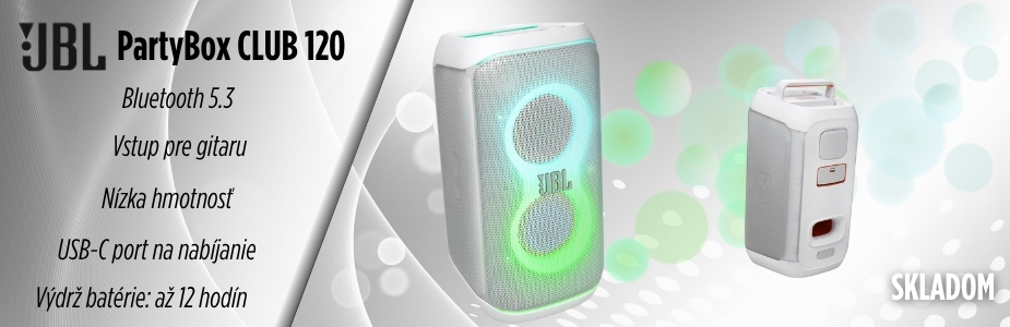 JBL, PartyBox CLUB 120 White